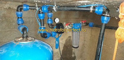 Montaj filtru umplere rezervor apa potabila