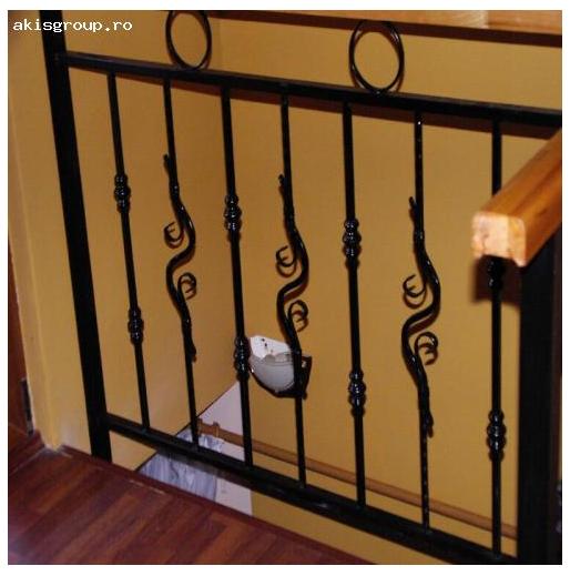Balustrade din fier forjat