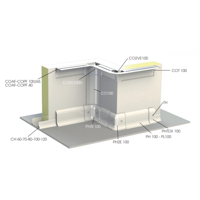 Element prelungire coltar - 100