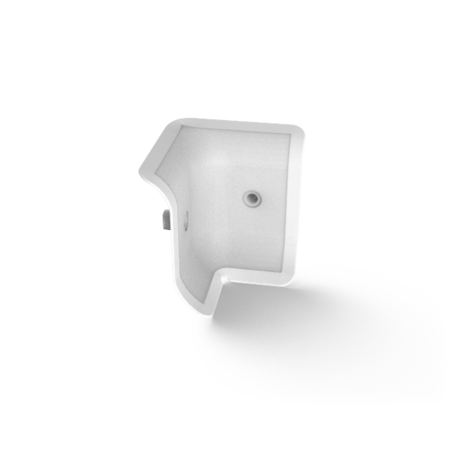 Colt plinta interior 2 directii