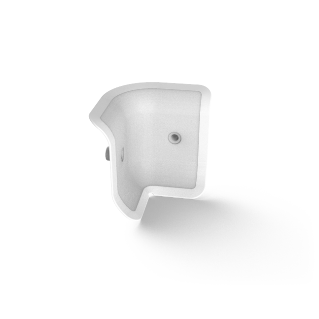 Colt plinta interior 3 directii