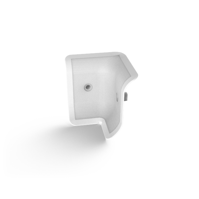 Colt plinta interior 2 directii