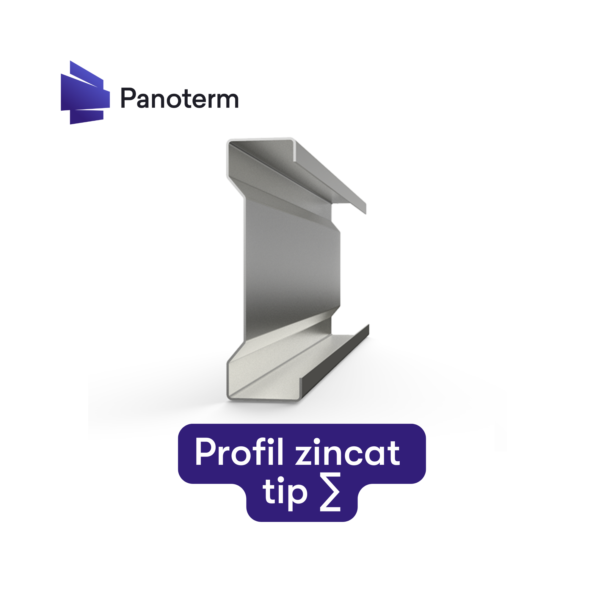 Profil zincat tip Sigma - ∑