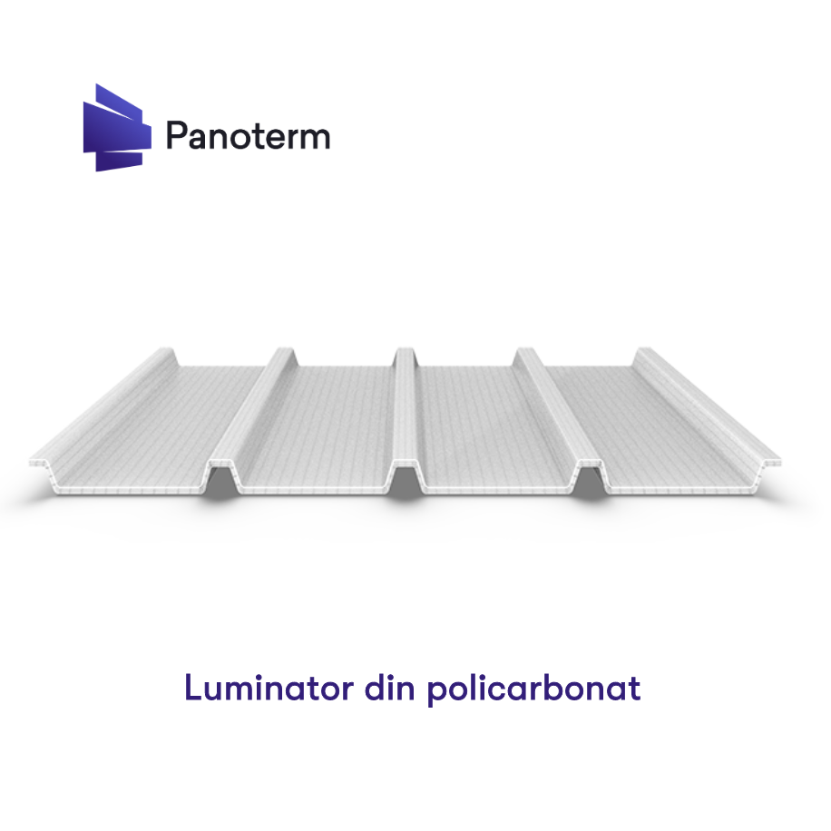 Luminator din policarbonat 10 mm grosime