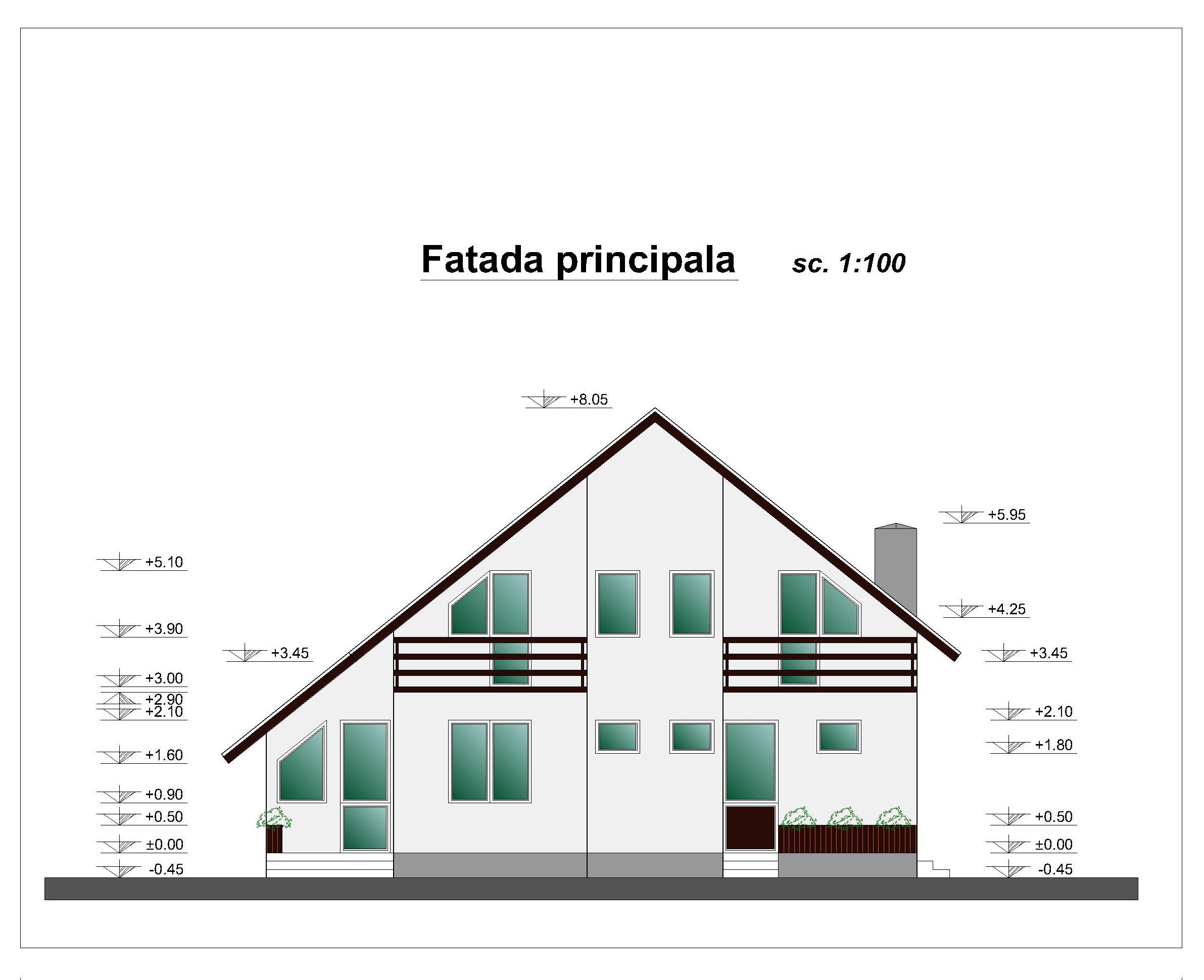 Constructii case din lemn 189 mp