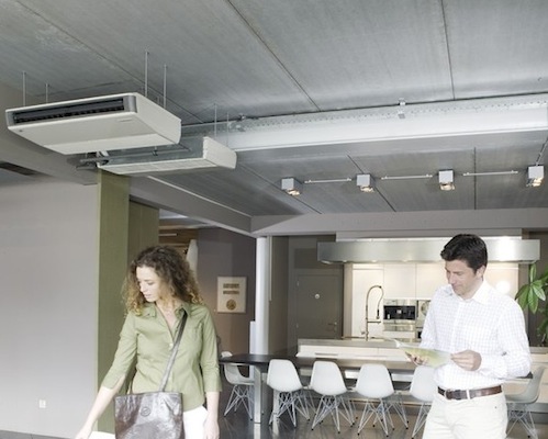 Sistem climatizare unitate suspendata