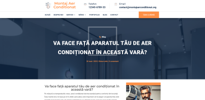 Aerul conditionat va functiona fara probleme in sezonul cald