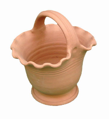 Articole ceramica de gradina culoarea caramizii