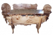 Mobilier de gradina din lemn