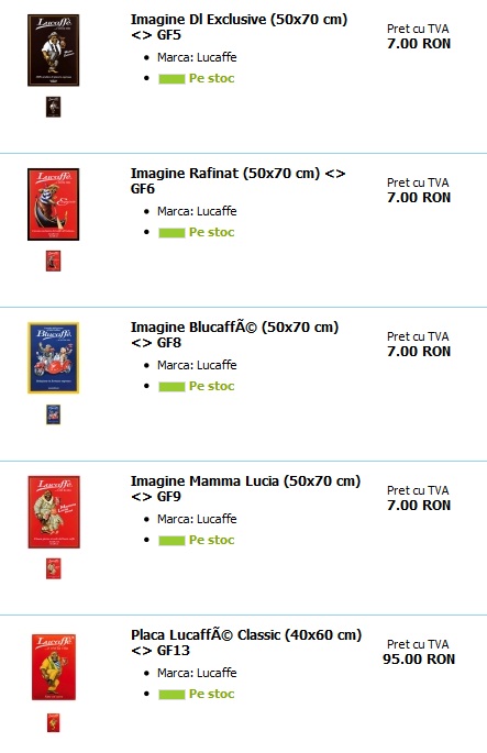 Postere si fotografii cafea