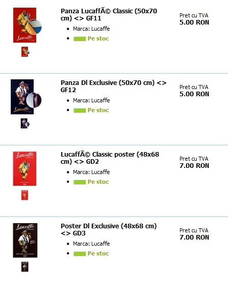 Postere si fotografii cafea