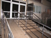 Balustrade inox