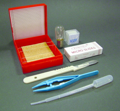 Preparate microscopice, truse, accesorii biologie