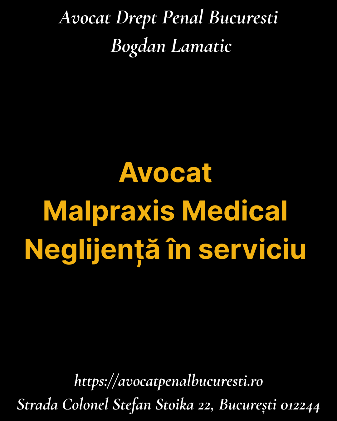 Avocat Malpraxis Medical - Neglijență în serviciu