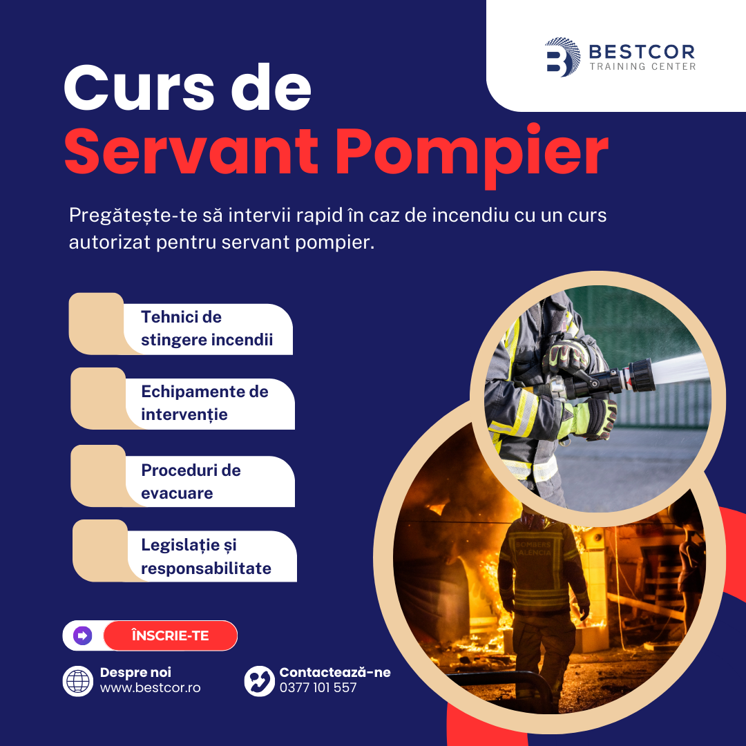 Curs Acreditat de Servant Pompier