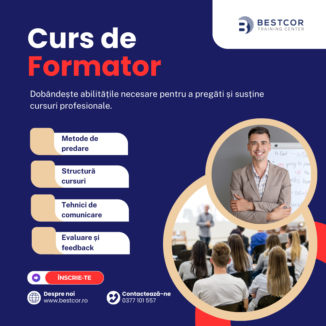 Curs Acreditat de Formator