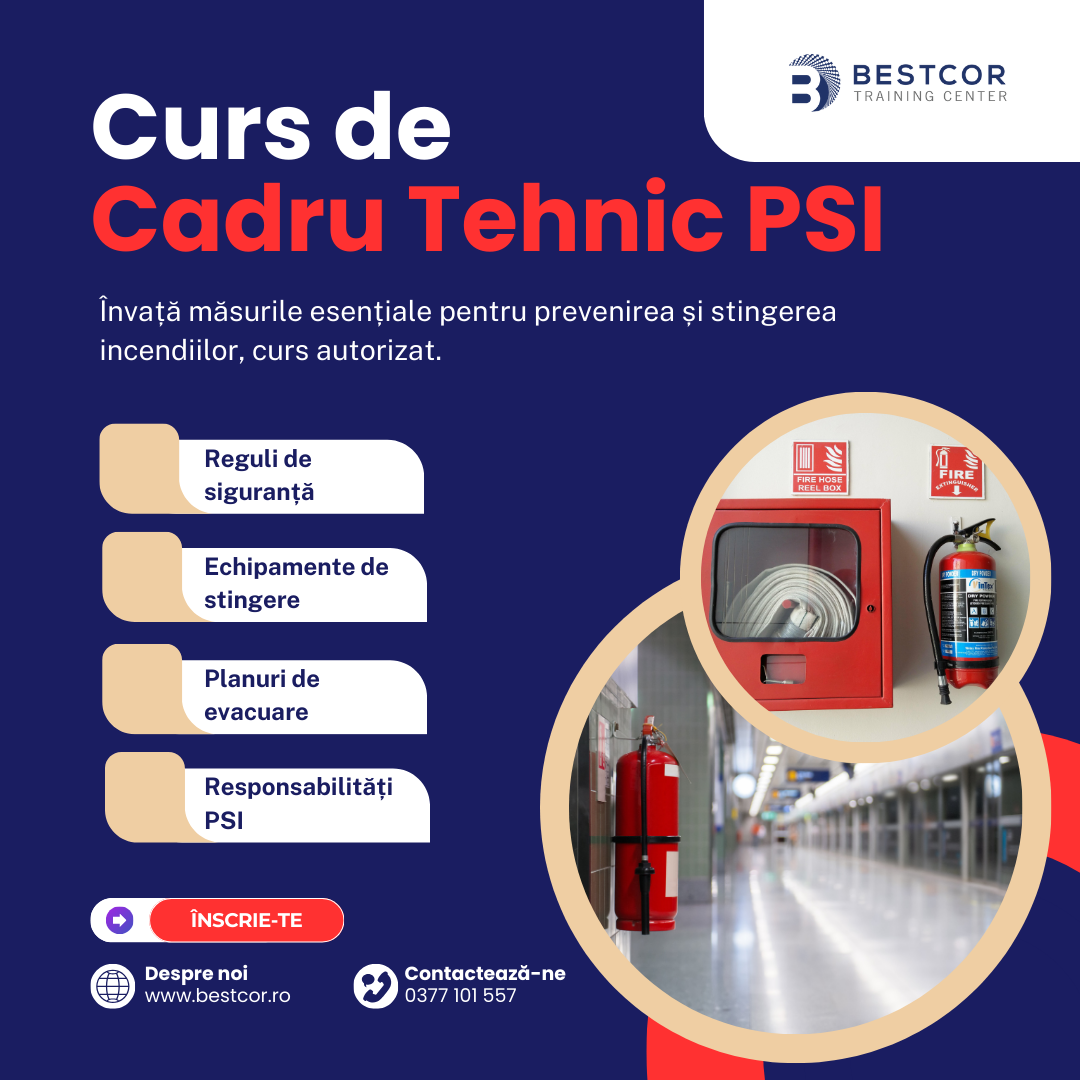 Curs Acreditat de Cadru Tehnic PSI