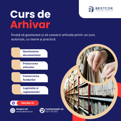 Curs Acreditat de Arhivar