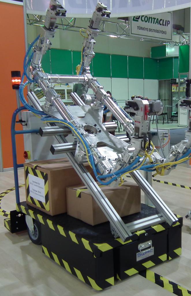 Automatizarea transportului de materiale in fabrici