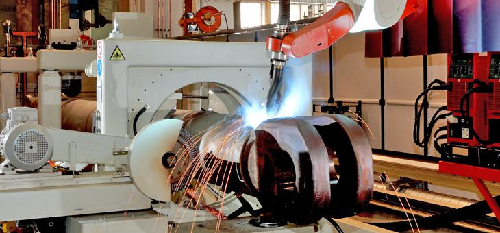 Roboti industriali de sudare
