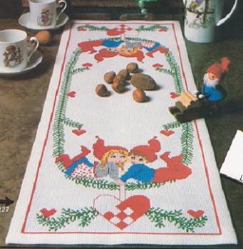 Kit goblen fata de masa