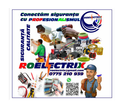 Lucrări electrice complete pentru casa ta sau afacerea ta !