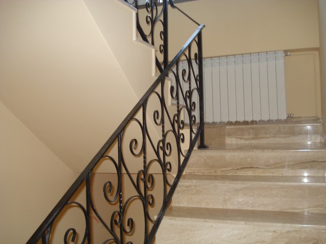 Balustrade interior fier forjat