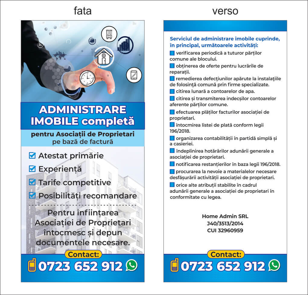 Administrare Imobile - sector 1