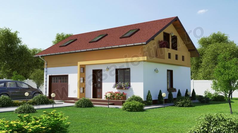 Case din caramida semifinisate