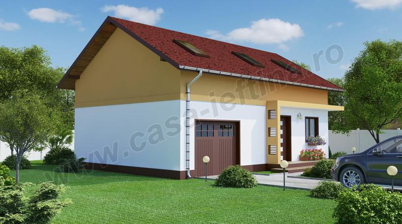 Case din caramida semifinisate