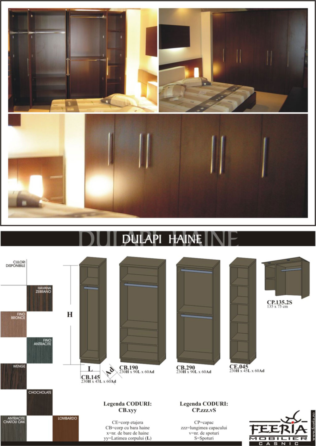 Mobilier dormitor