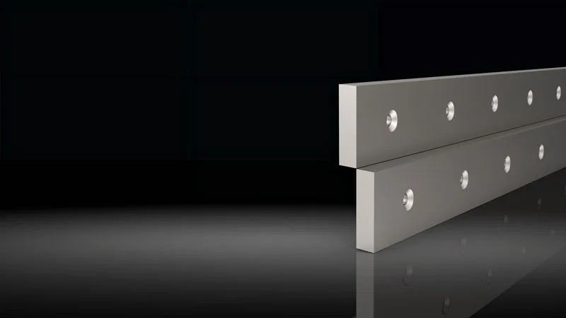 Cuțite UKB pentru ghilotine de debitat tablă – până la 4.200 mm