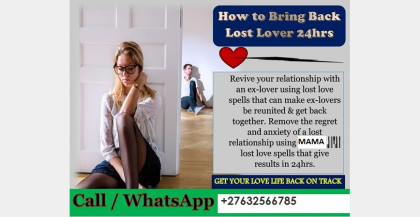 POWERFUL LOVE SPELLS THAT RETURNS AN EX LOVER IN 3 DAYS ☎️ @ @ +27-63-256-6785