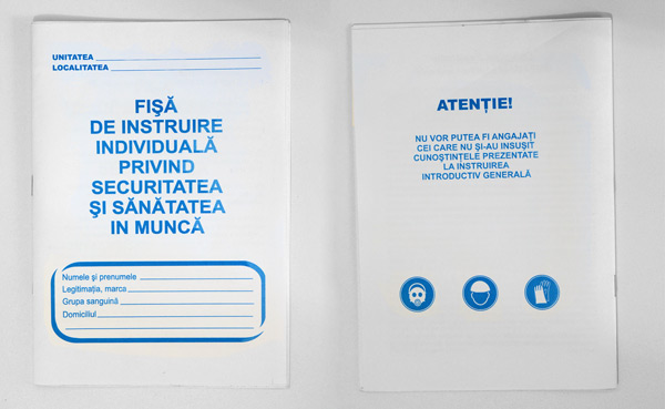 Fise securitate si sanatate in munca