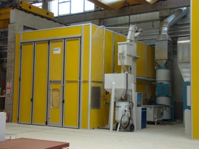 Cabine sablare
