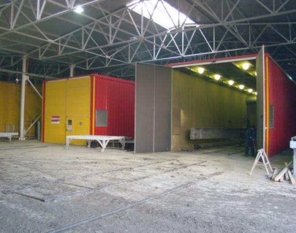Cabine sablare
