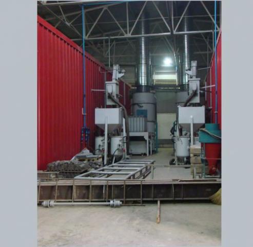 Cabine sablare
