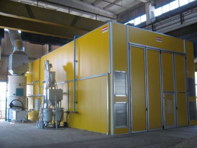 Cabine sablare