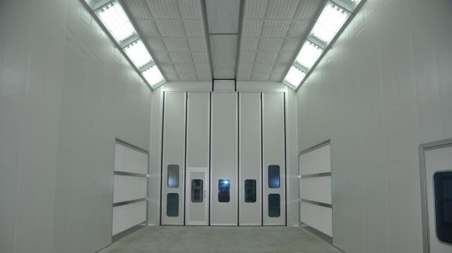 Cabine vopsire-uscare industriale