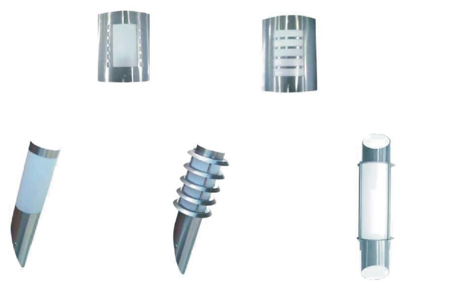 Corpuri de iluminat de exterior din inox