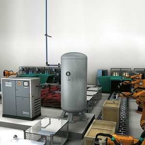 Electrocompresoare stationare injectie ulei