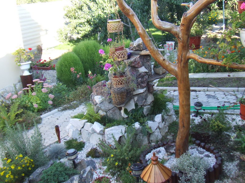 Elemente decorative lemn pentru gradina