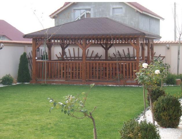 Foisoare gradina din lemn