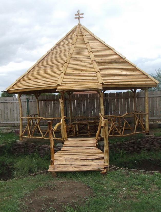 Foisoare gradina din lemn