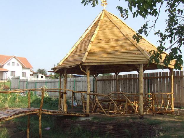 Foisoare gradina din lemn