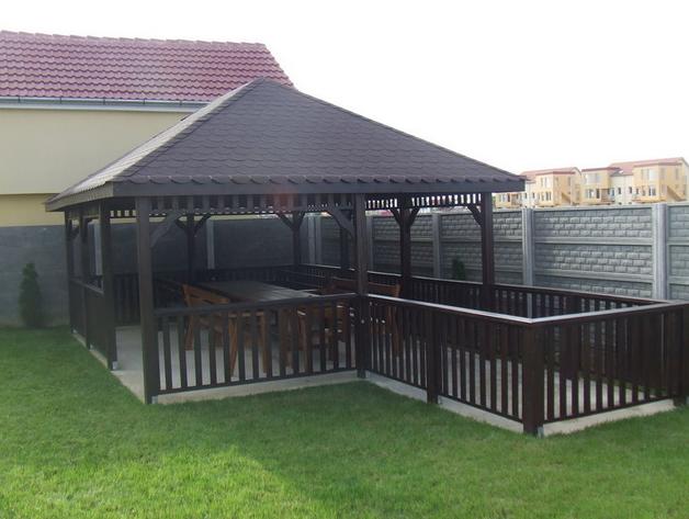 Foisoare gradina din lemn