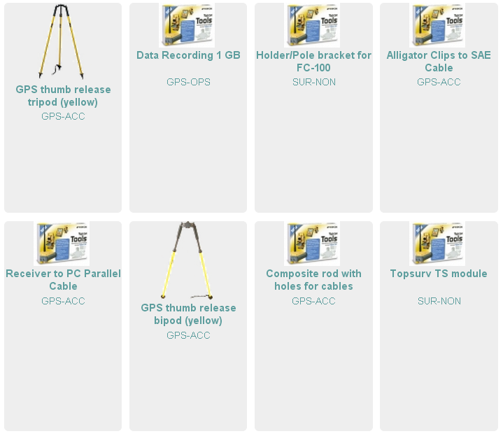 Accesorii echipamente geodezice