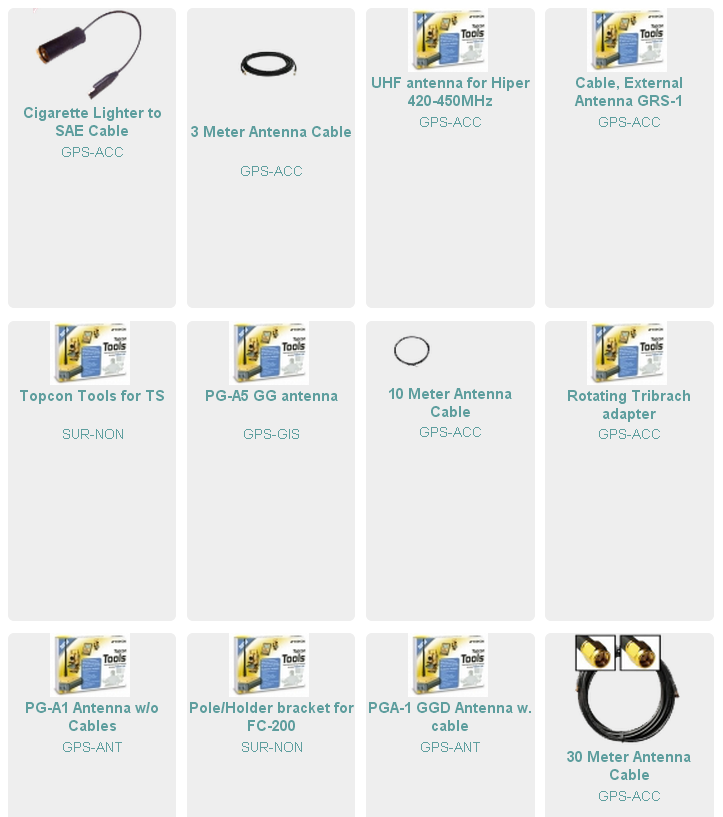 Accesorii echipamente geodezice