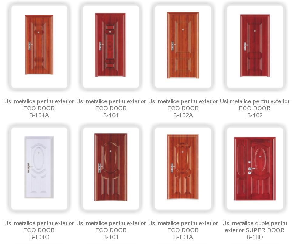 Usi metalice pentru exterior Focsani