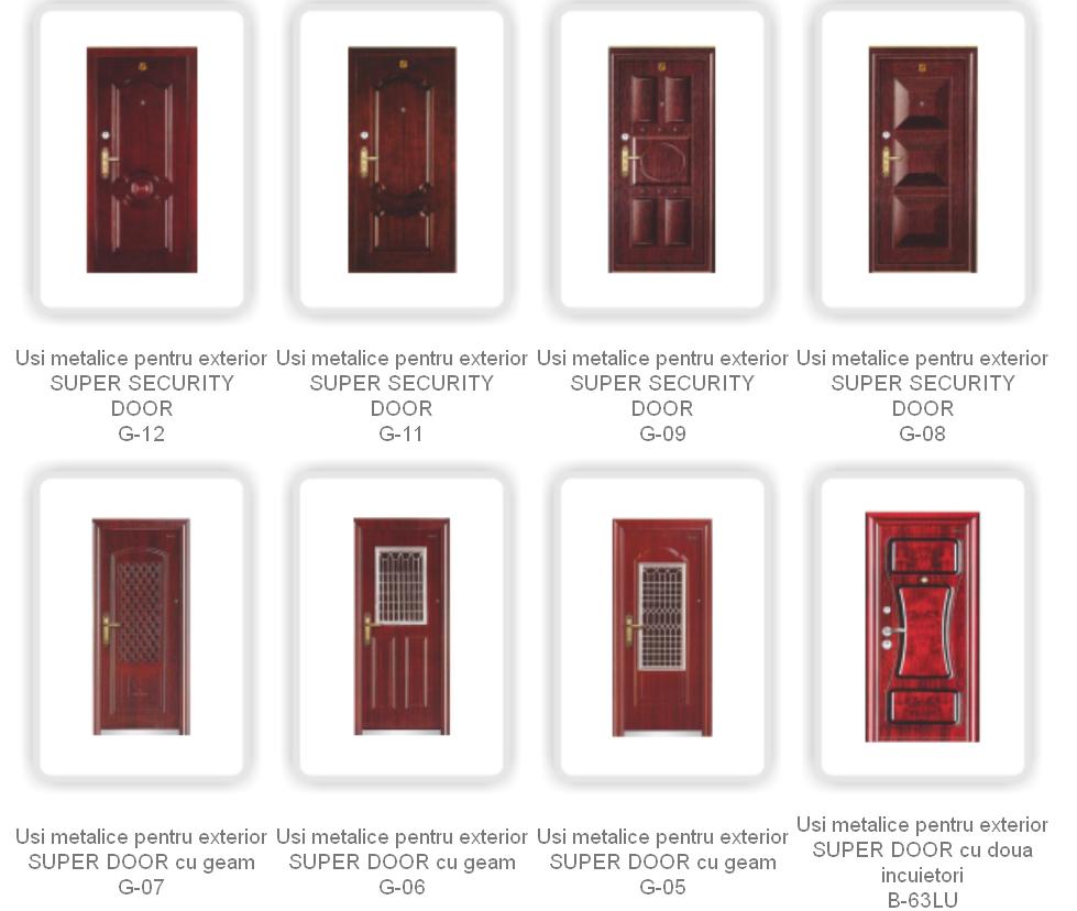 Usi metalice pentru exterior Focsani